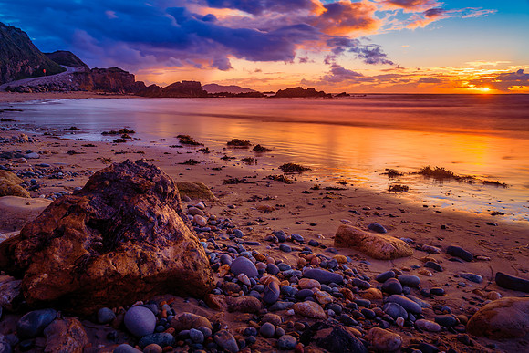 Sunset at Church Bay, Anglesey