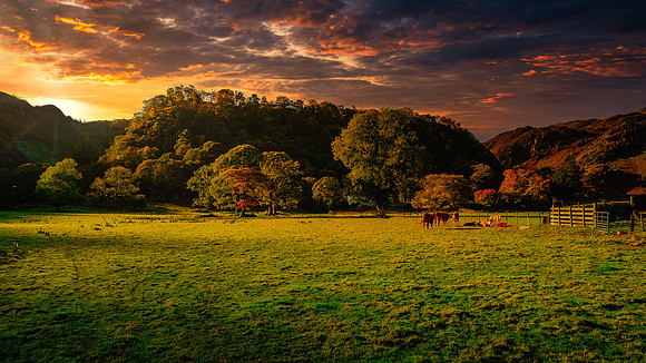 Dawn in Borrowdale