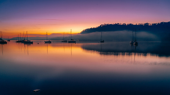 Sunset on Windermere