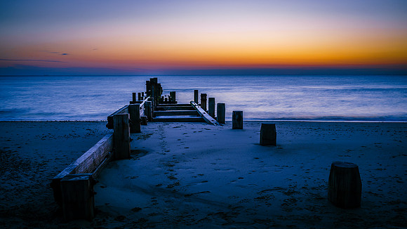 Dawn on the Norfolk Coast