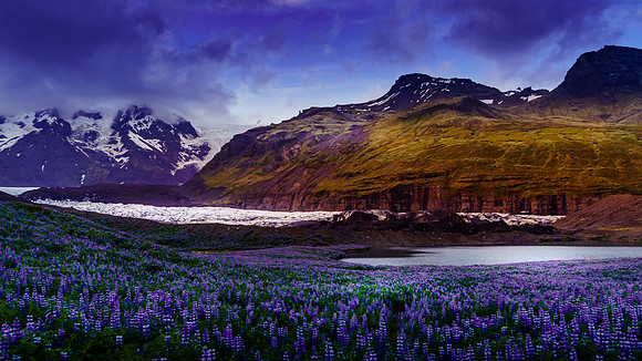 Skeidhararjokull Glacier