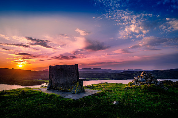Sunset at Ghyll Head