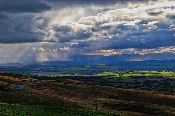 The Lake District from Hartshead