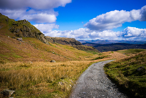 Looking East from Coniston Old Man