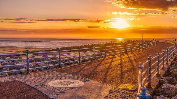 Sunset Stone Jetty