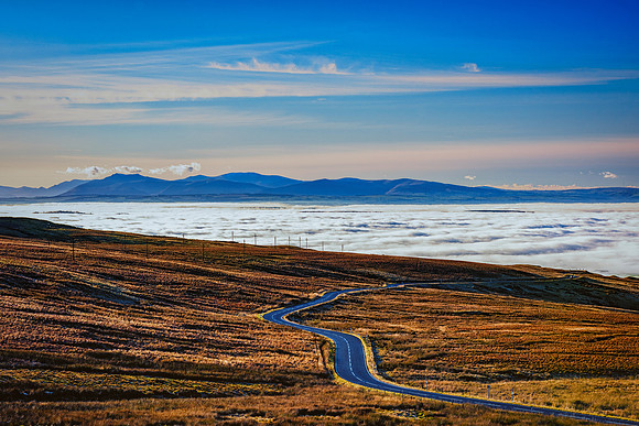 Inversion Layer from Hartside Top