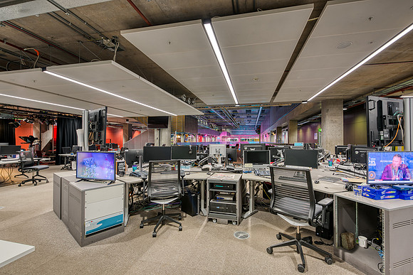 LED lighting at different heights