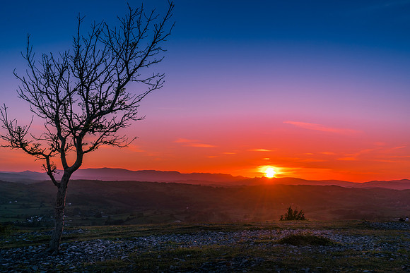 Sunset from Scout Scar