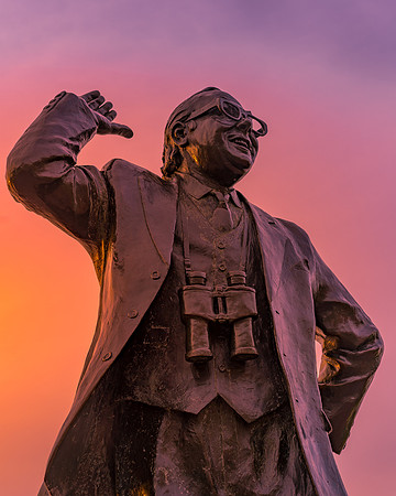 Eric Morecambe Statue Torso